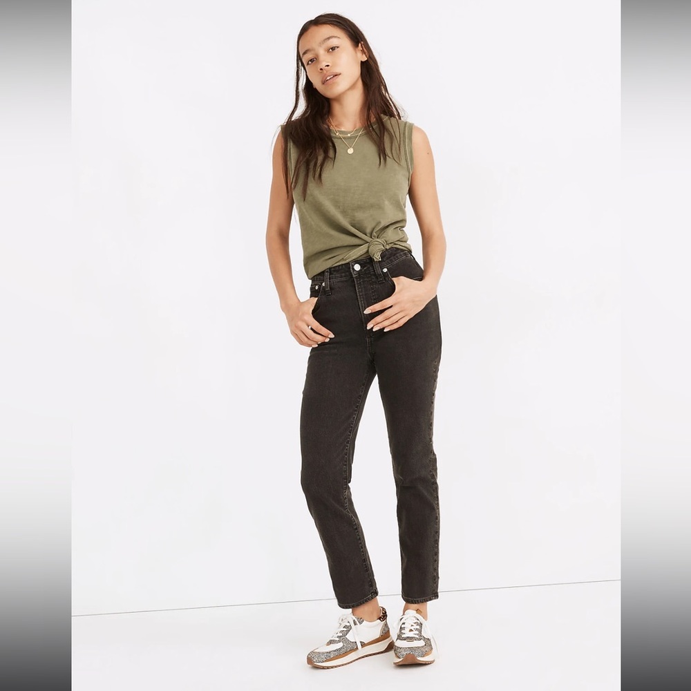 Madewell Curvy Perfect Vintage Jean in Lunar Wash!
